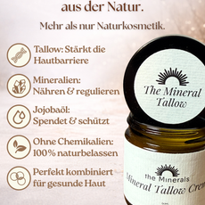 The Mineral Tallow (60 ML) - Natürliche Hautpflege mit Mineralien