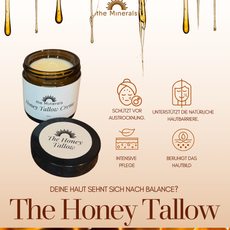 The Honey Tallow (60 ml)-  Natürliche Hautpflege mit Honig und Bienenwachs