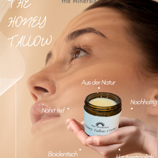 The Honey Tallow (60 ml)-  Natürliche Hautpflege mit Honig und Bienenwachs