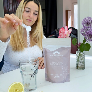 450g Frauen Mischung - Elektrolyte Pulver mit Glycin (mild & süß, ohne Zucker)