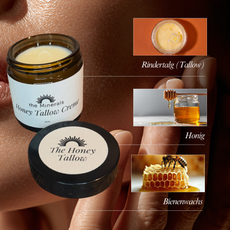 The Honey Tallow (60 ml)-  Natürliche Hautpflege mit Honig und Bienenwachs