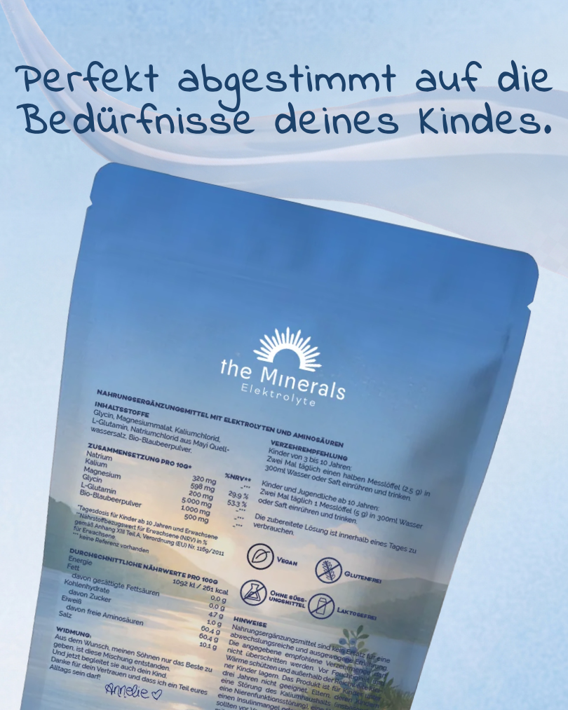 Kinder Mischung by Annelie Alypowa - Elektrolyte Pulver für Kinder