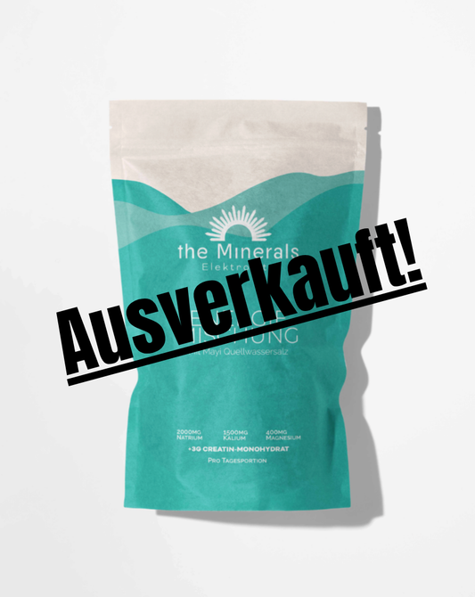 375g Energie Mischung - Elektrolyte Pulver mit Creavitalis® (ohne Zucker)
