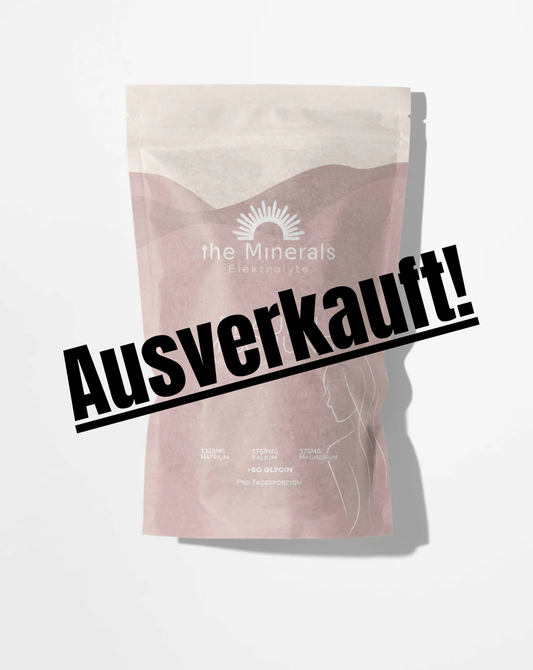 450g Frauen Mischung - Elektrolyte Pulver mit Glycin (mild & süß, ohne Zucker)