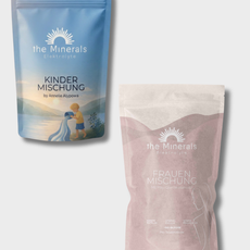 Mama & Kind Bundle – 450g Frauen Mischung & 300g Kinder Mischung Elektrolyte