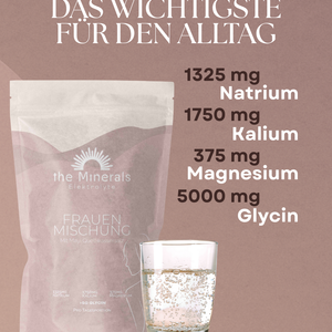 Inhaltsstoffe der Frauen Mischung the Minerals 