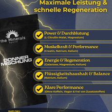 Vorteile der Elektrolyt Mischung Donner Mischung fuer maximale Power