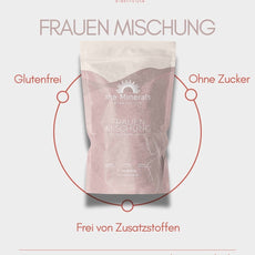 450g Frauen Mischung - Elektrolyte mit Glycin (ohne Zucker) für Frauen