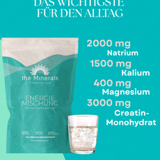 Inhaltsstoffe Energie Mischung von the Minerals ohne koffein