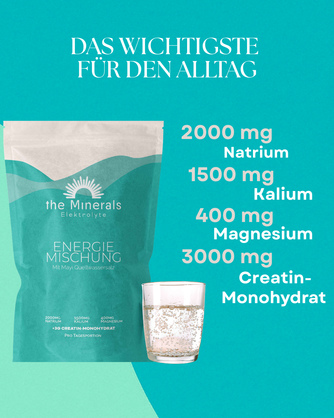 Inhaltsstoffe Energie Mischung von the Minerals ohne koffein