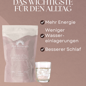 Vorteile der Frauen Mischung von the Minerals für mehr Energie