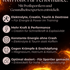 Sport Mischung 425g - Elektrolyte mit Creatin & Taurin für den täglichen Sport