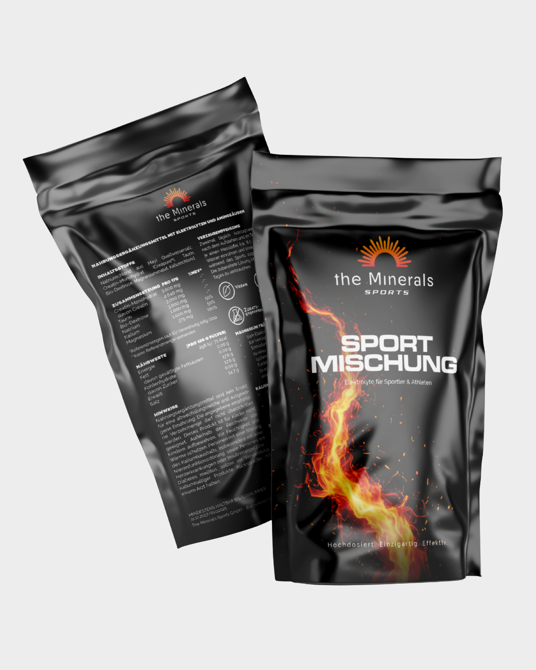 Sport Mischung 425g - Elektrolyte mit Creatin & Taurin für den täglichen Sport