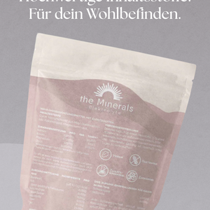 450g Frauen Mischung - Elektrolyte Pulver mit Glycin (mild & süß, ohne Zucker)