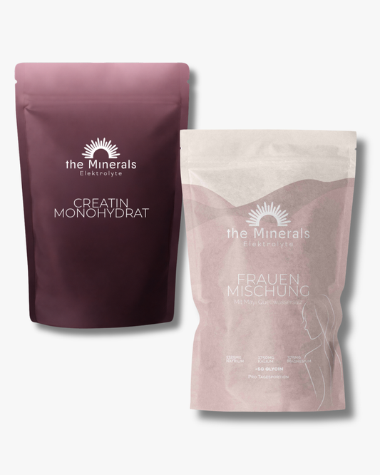 Energie Bundle für Frauen - 450g Frauen Mischung + 300g Creatin (Creavitalis®)