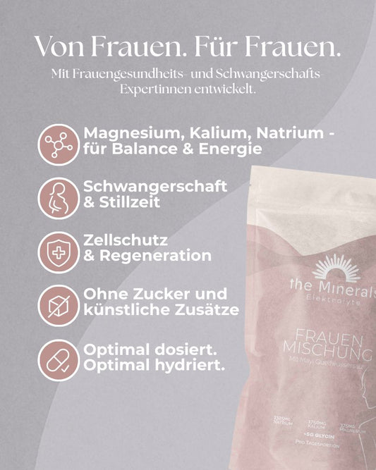 Energie Bundle für Frauen - 450g Frauen Mischung + 300g Creatin (Creavitalis®)