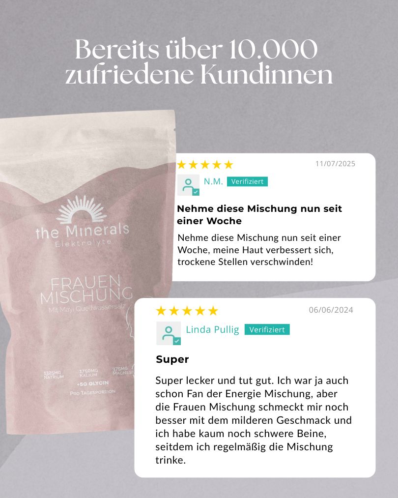 Energie Bundle für Frauen - 450g Frauen Mischung + 300g Creatin (Creavitalis®)