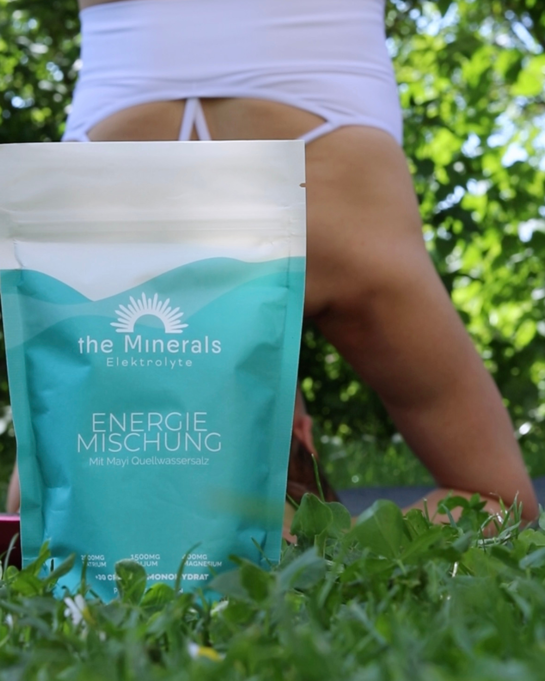 Vegane, zuckerfreie Energie Mischung mit Elektrolyten und Creatin – natürlich & rein