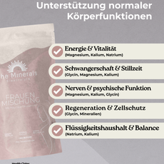 Unterstuetzung in der Schwangerschaft und Stillzeit die Frauen Mschung