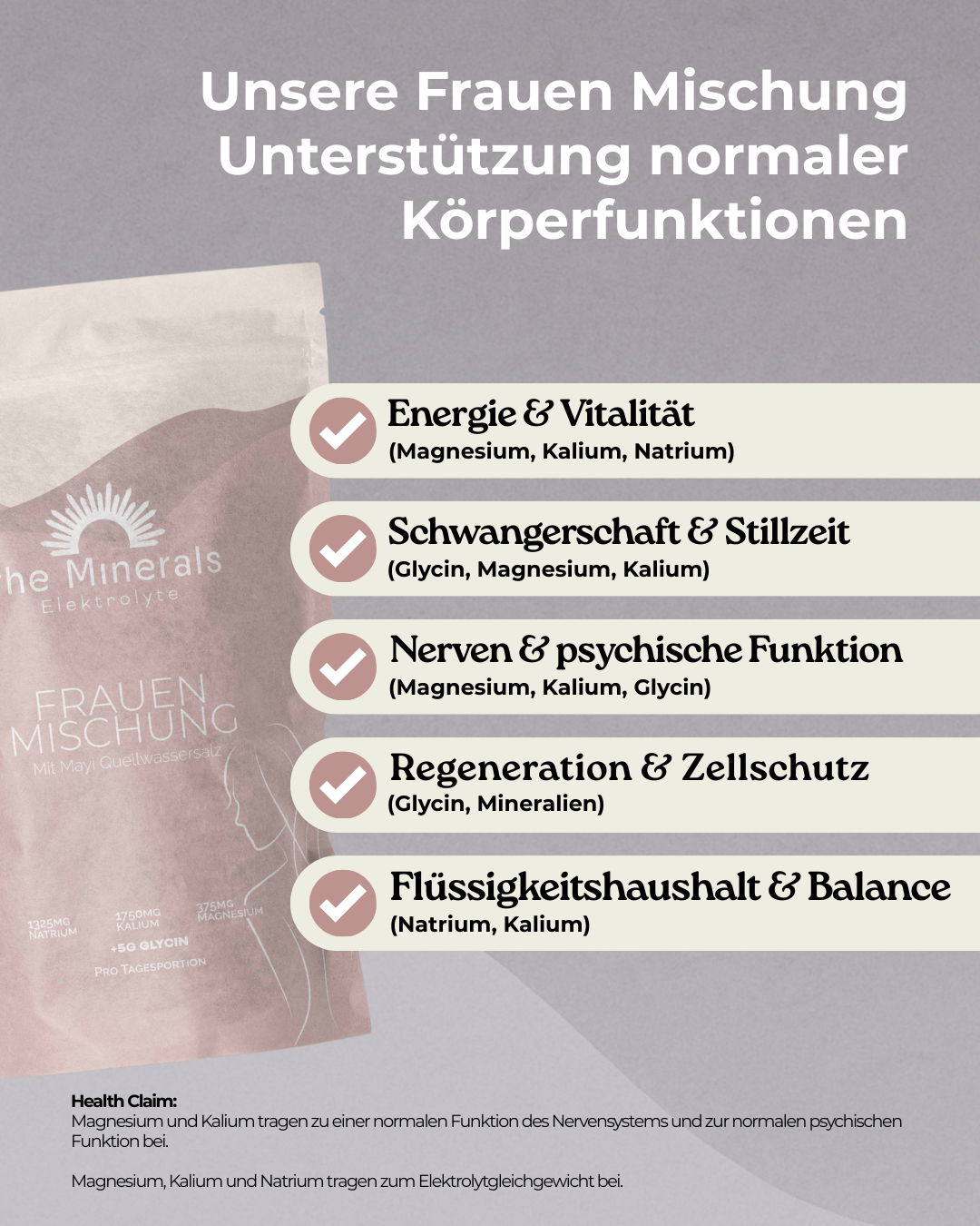 Unterstuetzung in der Schwangerschaft und Stillzeit die Frauen Mschung