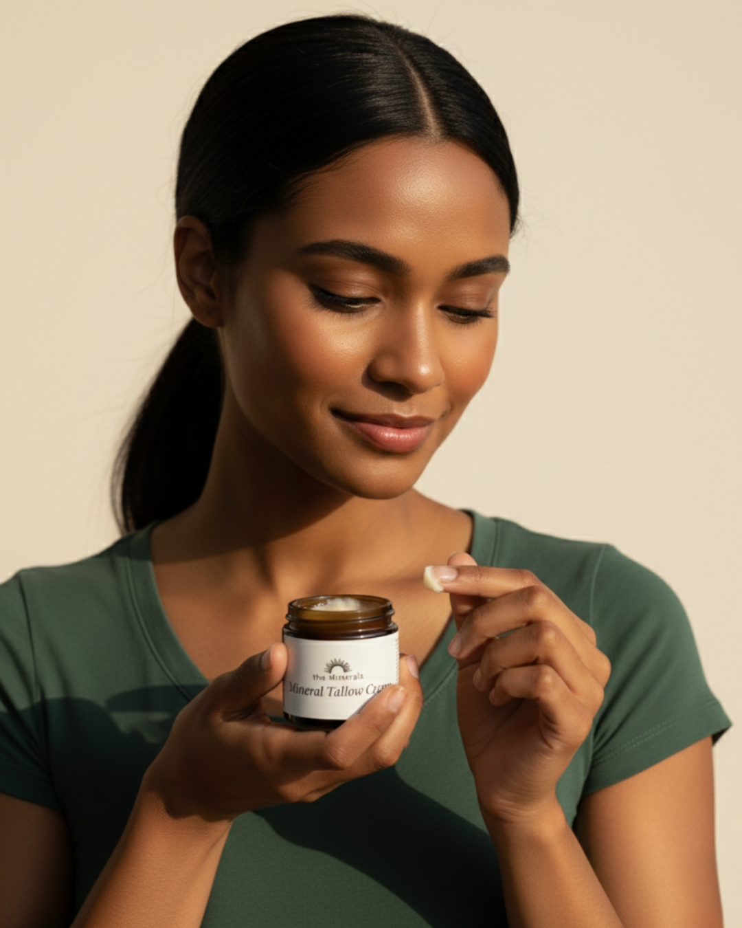 tallow Creme mit Jojobaöl und Magnesium