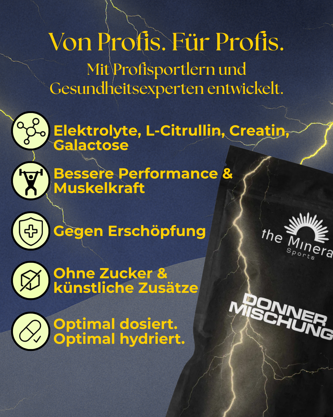 TEAM the Minerals Willkommenspaket Sportler